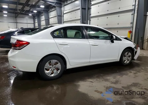 2014 Honda Civic Lx из США, поврежденный, VIN 19XFB2F53EE019899